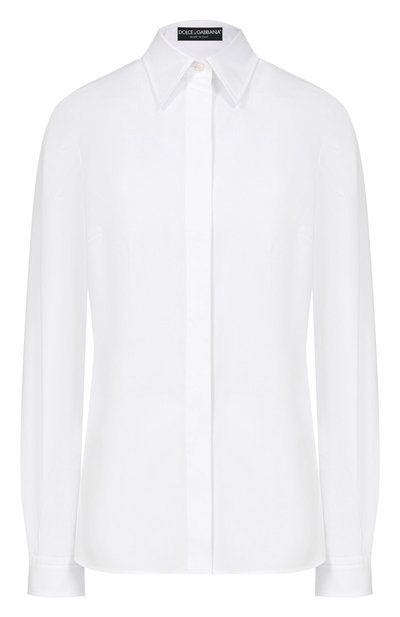 Женская хлопковая рубашка DOLCE & GABBANA, арт. F5U09Z/FU5T9