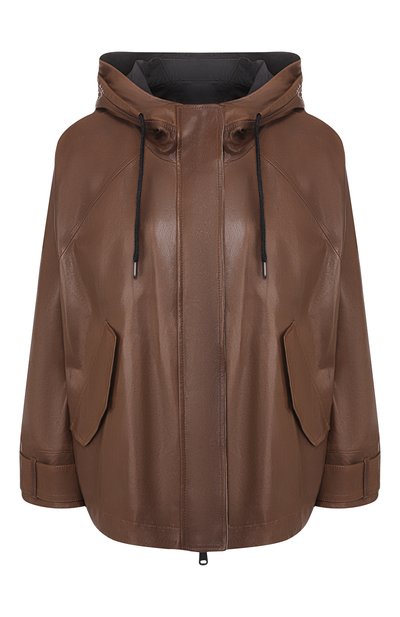 Кожаная куртка BRUNELLO CUCINELLI, арт. MPBIS8729P, фото 1
