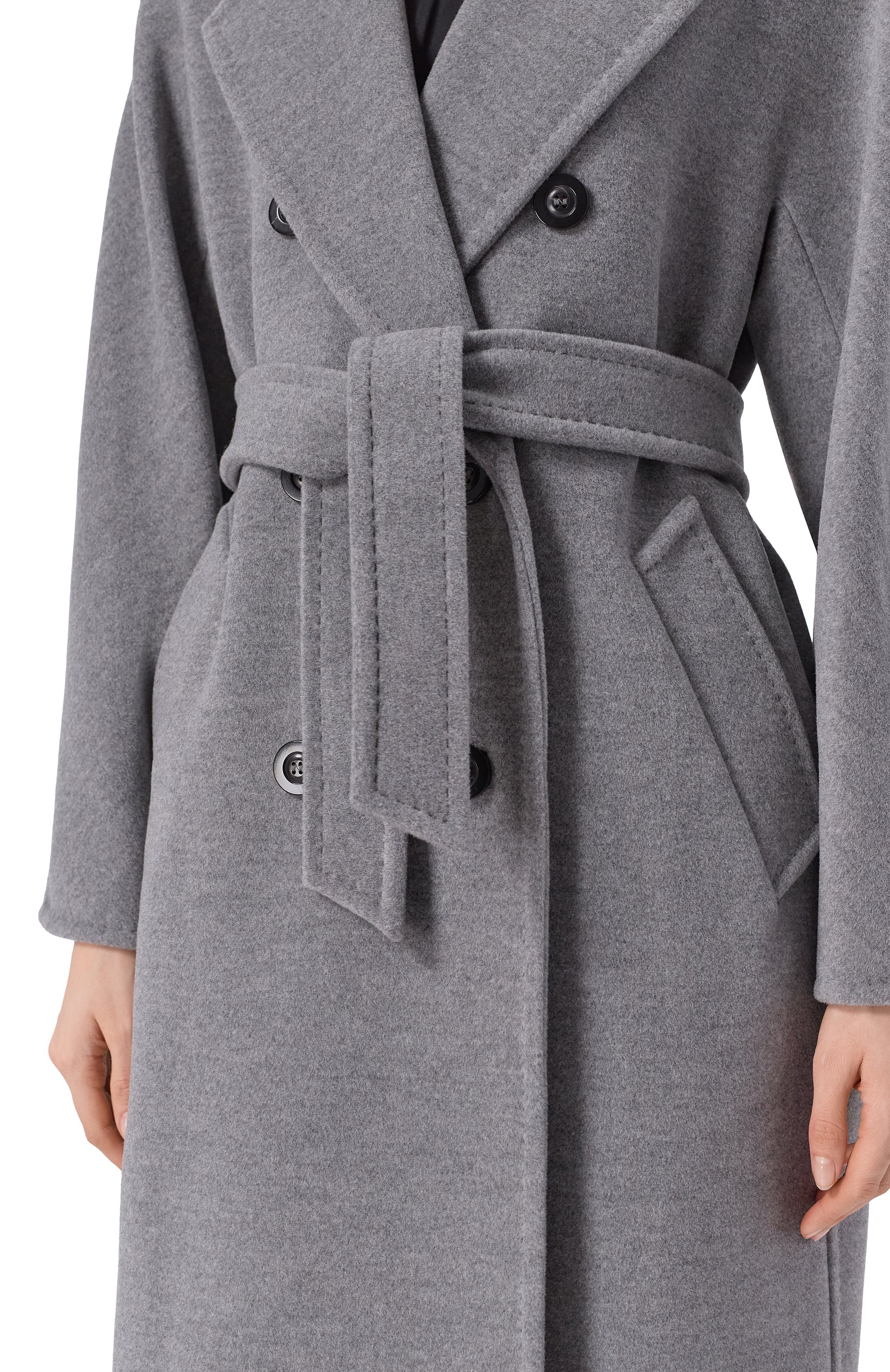 Пальто из шерсти и кашемира MAX MARA, арт. MADAME, фото 5