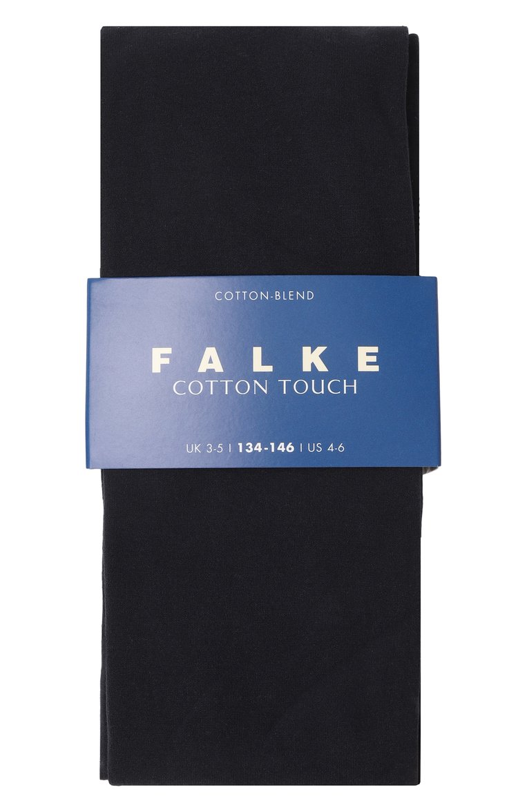 Детские колготки FALKE темно-синего цвета, арт. 13870 | Фото 1 (Нос: Не проставлено; Материал: Синтетический материал, Хлопок, Текстиль; Автоматизация состава: Проставлено)
