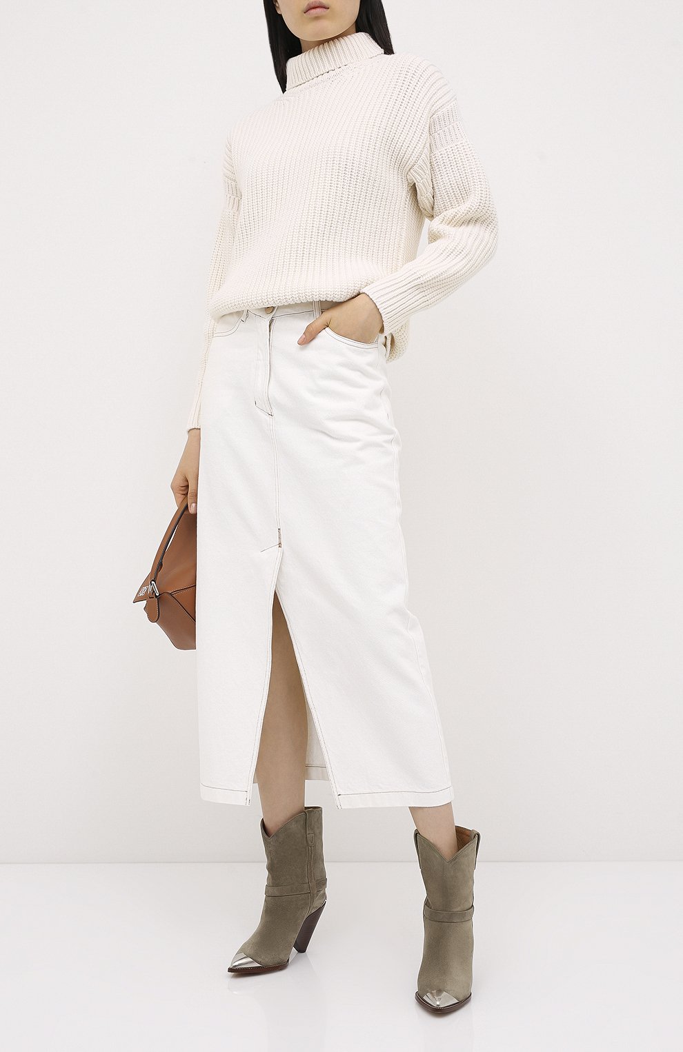 Замшевые казаки lamsy ISABEL MARANT, арт. LAMSY/B00194-00M014S, фото 2