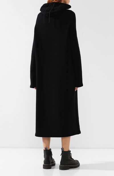 Хлопковое платье YOHJI YAMAMOTO, арт. FJ-T51-002, фото 4