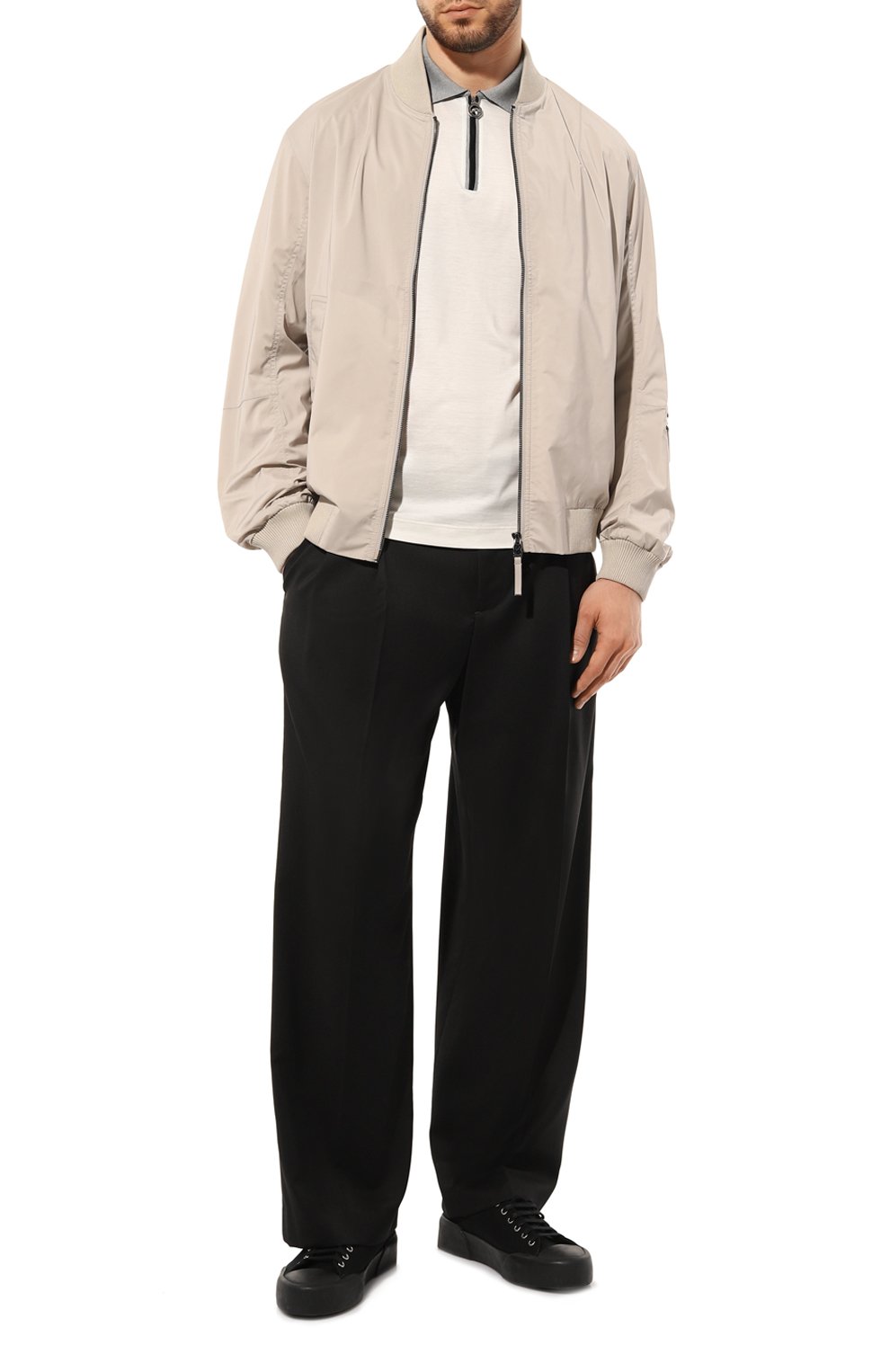 Поло из шелка и хлопка STEFANO RICCI, арт. K818919P31/T23271, фото 2