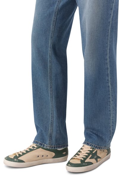 Комбинированные кеды super-star GOLDEN GOOSE DELUXE BRAND, арт. GMF00108.F004590, фото 3