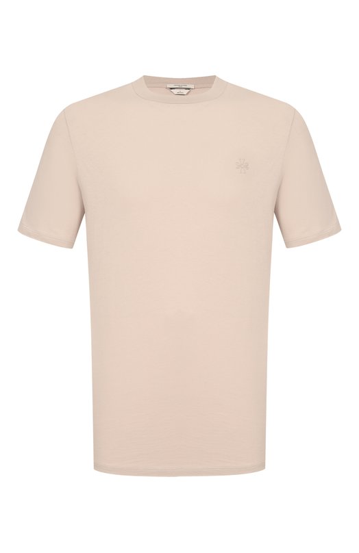 Хлопковая футболка Jacob Cohen JUM_40002 001 M4530 L1 Бежевый JUM_40002 001 M4530 L1