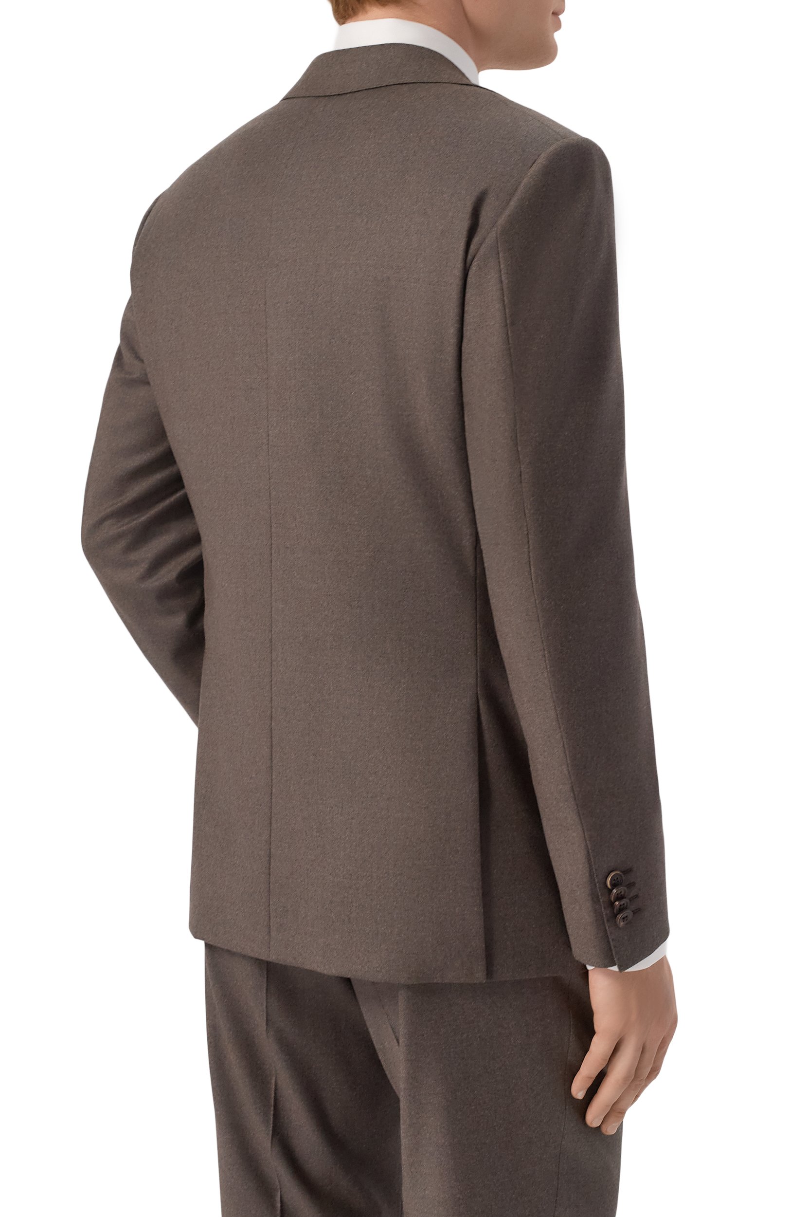 Шерстяной костюм CORNELIANI коричневого цвета по цене 173000 руб., арт. 286008/2A18581_SET, фото 3 Шерстяной костюм CORNELIANI, арт. 286008/2A18581_SET, фото 3
