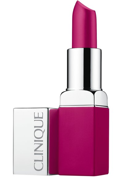Женская матовая помада для губ  pop matte lip colour &amp; primer, оттенок shock pop CLINIQUE, арт. ZTPH-15