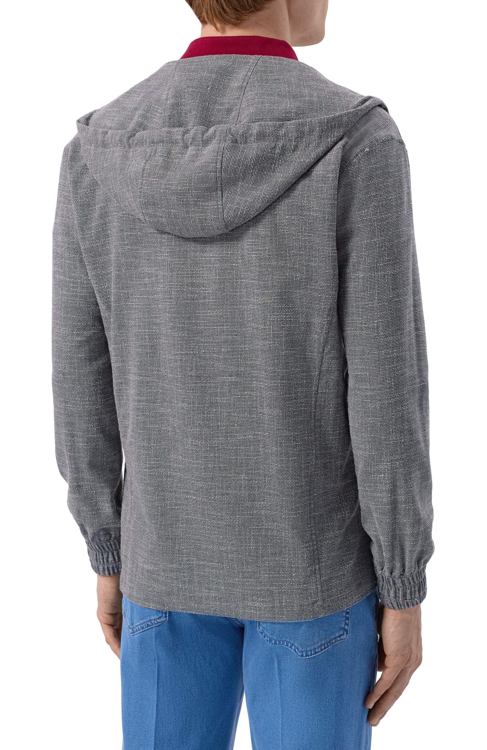 Толстовка из шерсти и шелка KITON, арт. UMC010K0615E05, фото 4