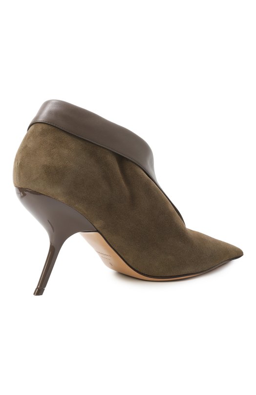 Замшевые туфли Eva 85 Ferragamo 01J875/784092 Хаки  01J875/784092 Фото 6