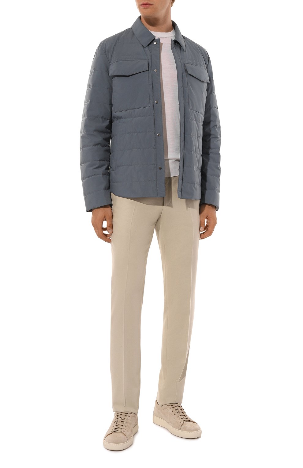 Шерстяные брюки CORNELIANI, арт. 945B01-9418110, фото 2