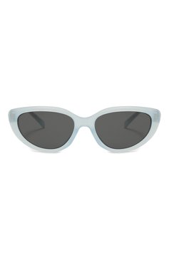 Женские солнцезащитные очки CELINE EYEWEAR голубого цвета, арт. CL40220U 84A | Фото 3 (Тип очков: С/з; Материал: Пластик; Региональные ограничения белый список (Axapta Mercury): Не проставлено; Нос: Не проставлено; Очки форма: Cat-eye; Оптика Гендер: оптика-женское)