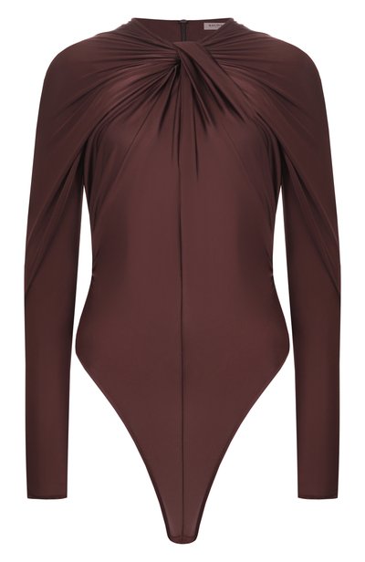 Женское боди из вискозы BALMAIN, арт. T0000000/0014