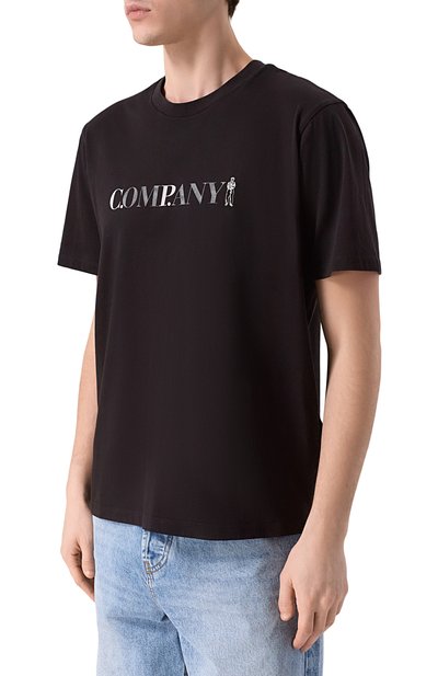 Хлопковая футболка C.P. COMPANY, арт. 20CMTS085A/005100W, фото 3