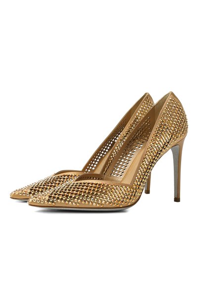 Женские текстильные туфли ginger 105 RENE CAOVILLA, арт. C11615-105/C001