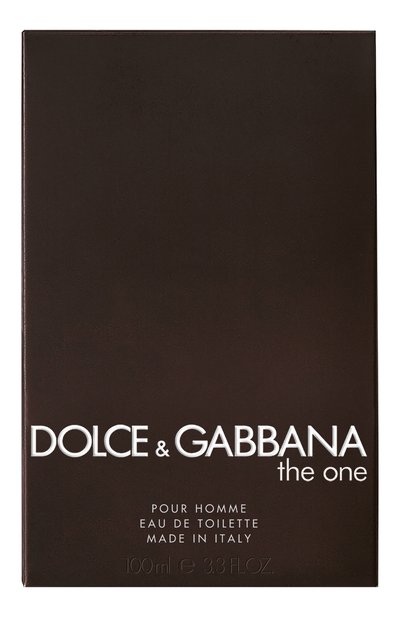 Туалетная вода the one for men (100ml) DOLCE & GABBANA, арт. 8057971180509, фото 3