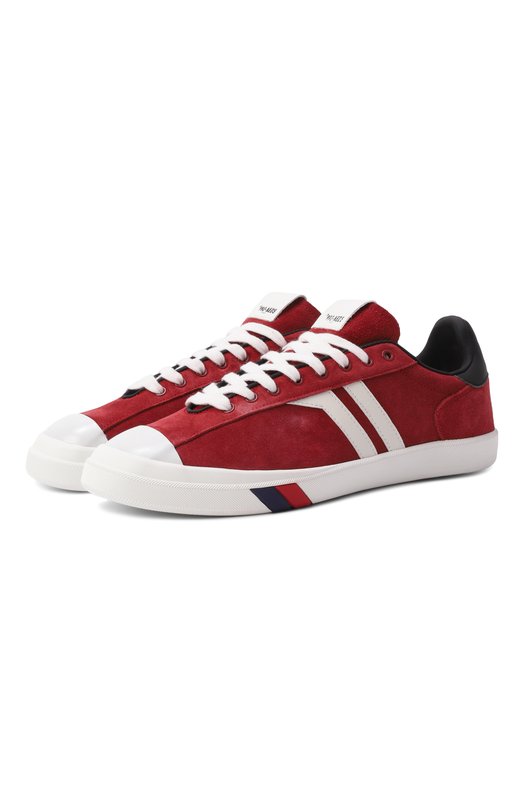 Замшевые кеды Court Ace Pro-Keds 1949 C0URT ACE/SUEDE & LEATHER Красный C0URT ACE/SUEDE & LEATHER