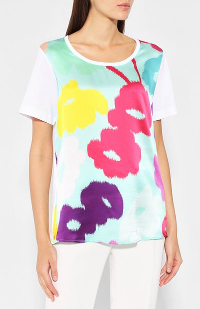 Хлопковая футболка ESCADA, арт. 5029015, фото 3