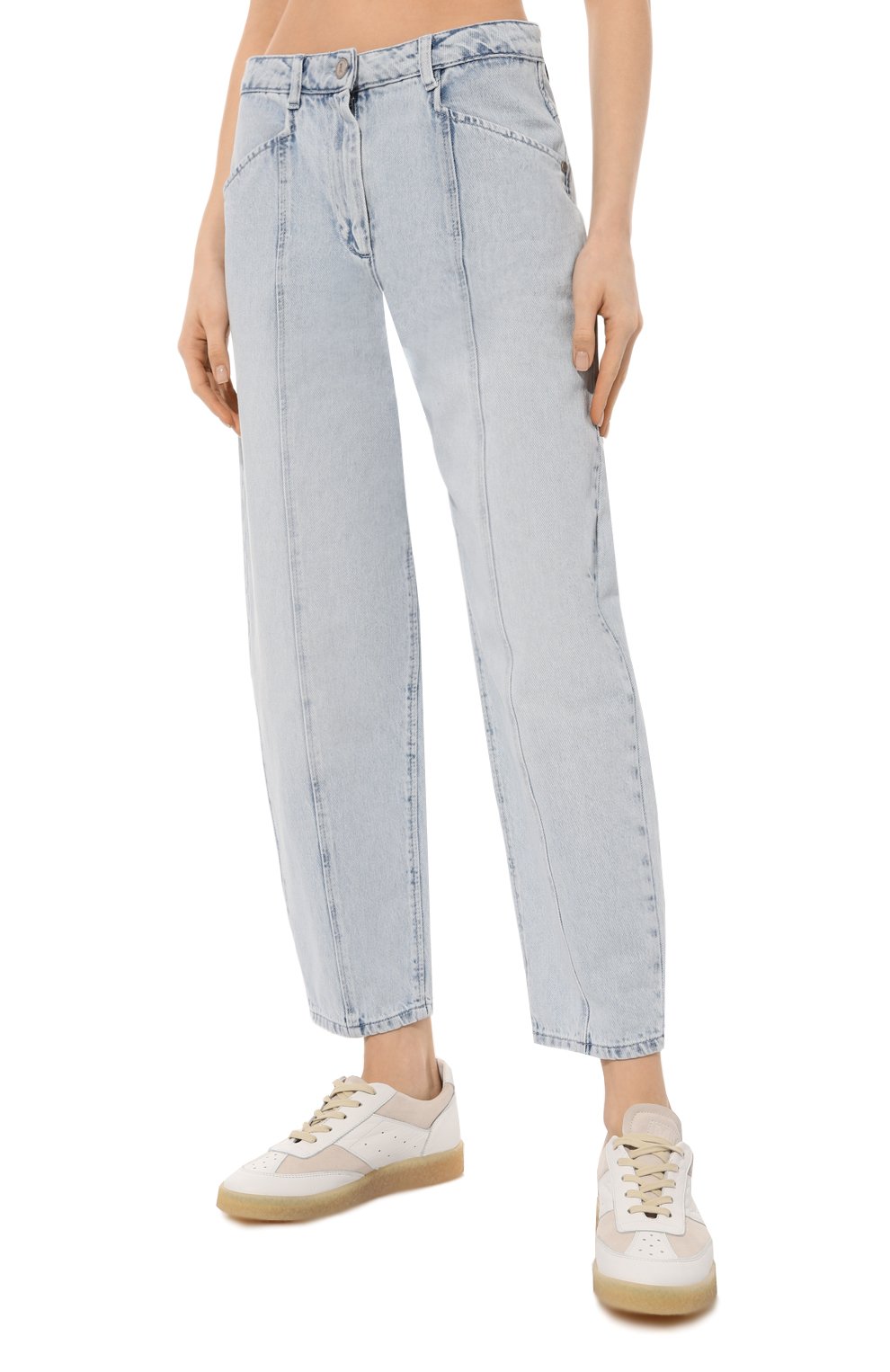 Джинсы PATRIZIA PEPE синего цвета по цене 19400 руб., арт. 8P0477_D030, фото 3 Джинсы PATRIZIA PEPE, арт. 8P0477_D030, фото 3