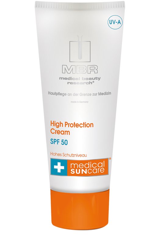 фото Солнцезащитный крем для лица spf 50 sun care high protection (100ml) medical beauty research