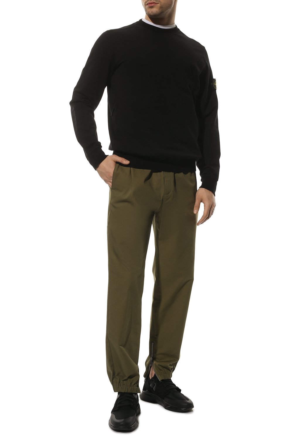 Хлопковый свитшот STONE ISLAND, арт. 761564052, фото 2