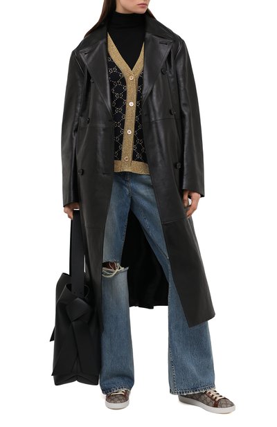 Комбинированные кеды «fake/not» GUCCI, арт. 636359/2GC10, фото 2