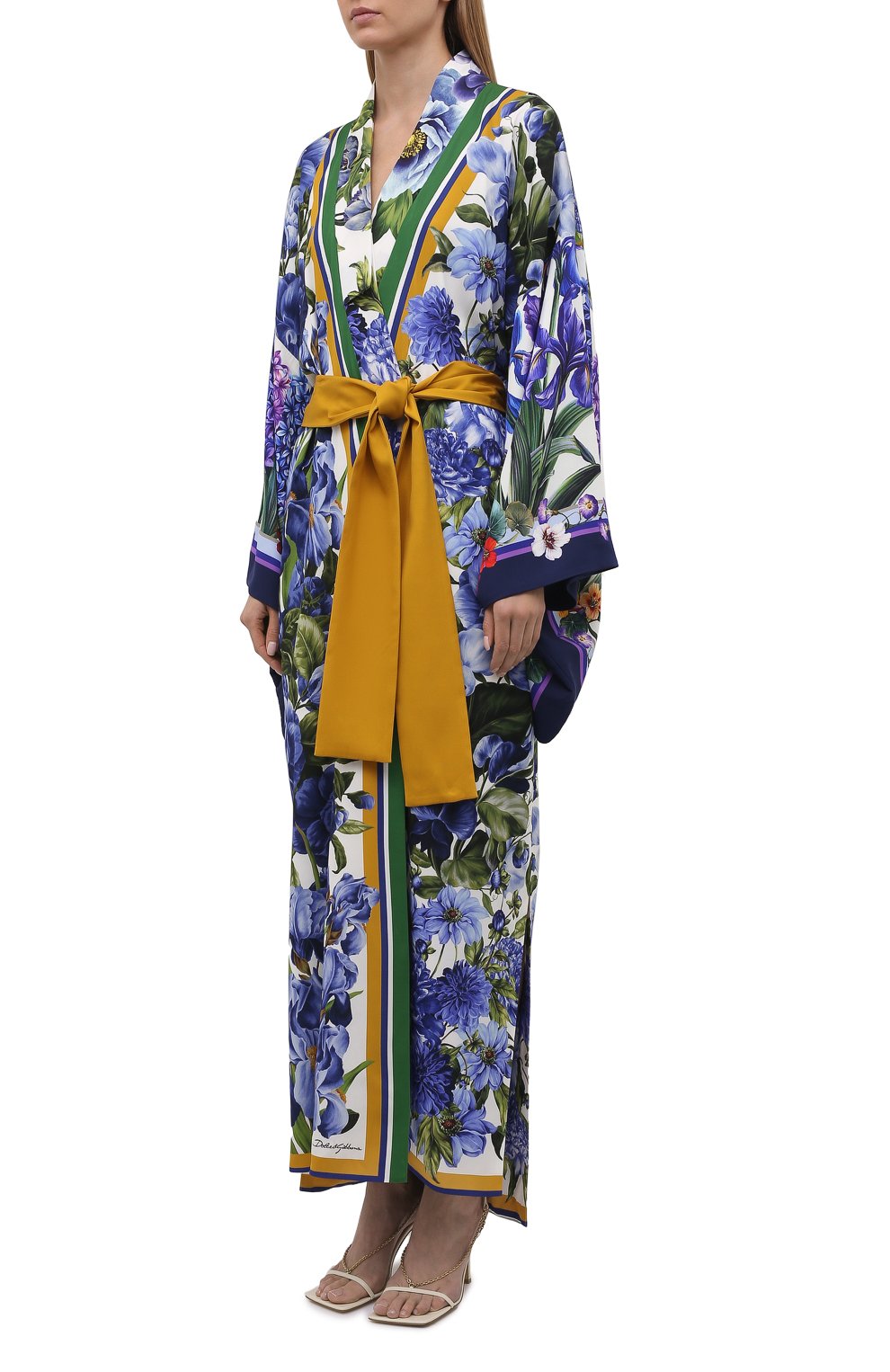 Шелковое платье DOLCE & GABBANA, арт. I0B17W/GDW99, фото 3