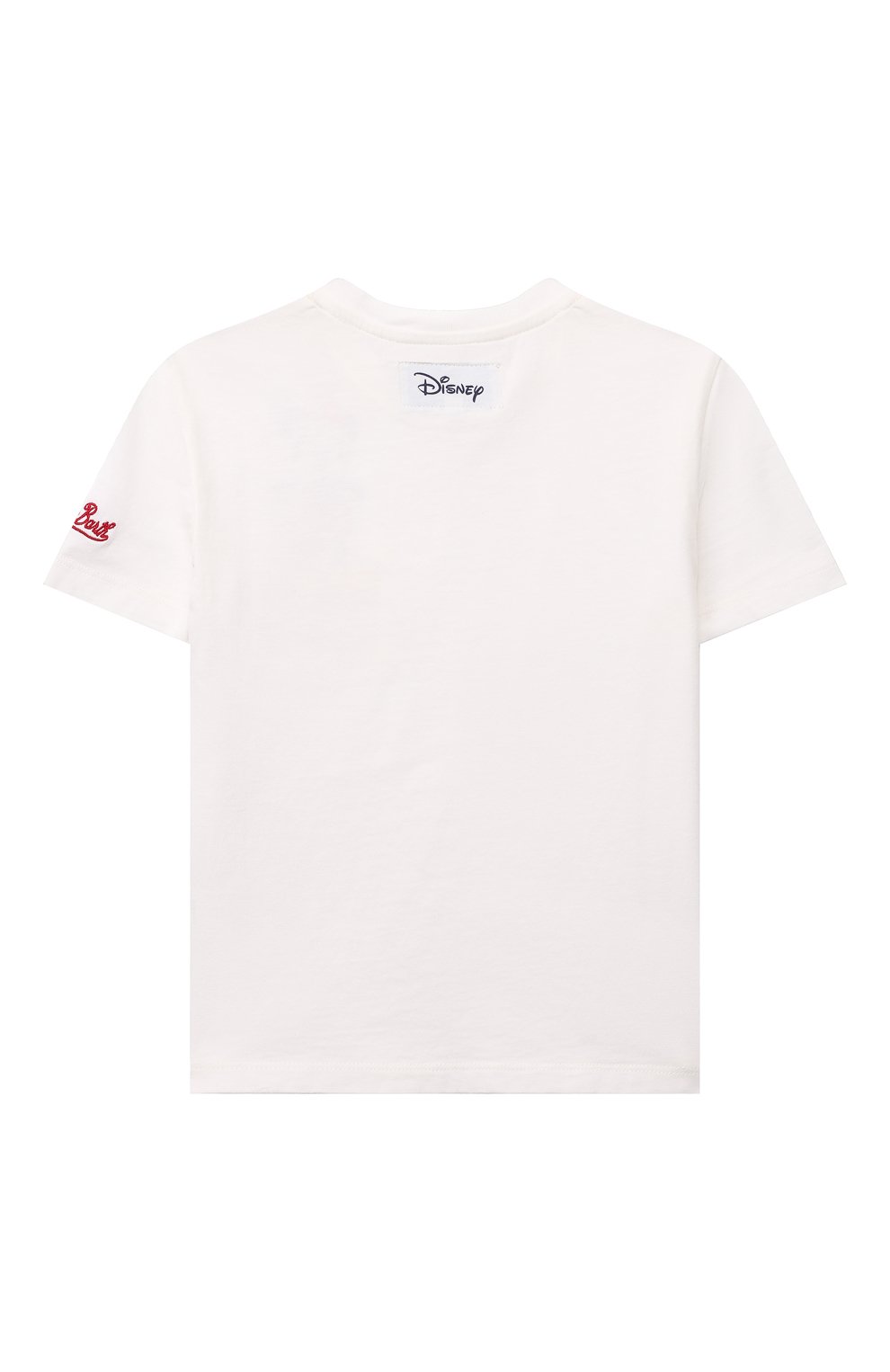 Хлопковая футболка MC2 SAINT BARTH белого цвета по цене 8865 руб., арт. STBK C0NN0R JR/C0NR002/00026C, фото 2 Хлопковая футболка MC2 SAINT BARTH, арт. STBK C0NN0R JR/C0NR002/00026C, фото 2