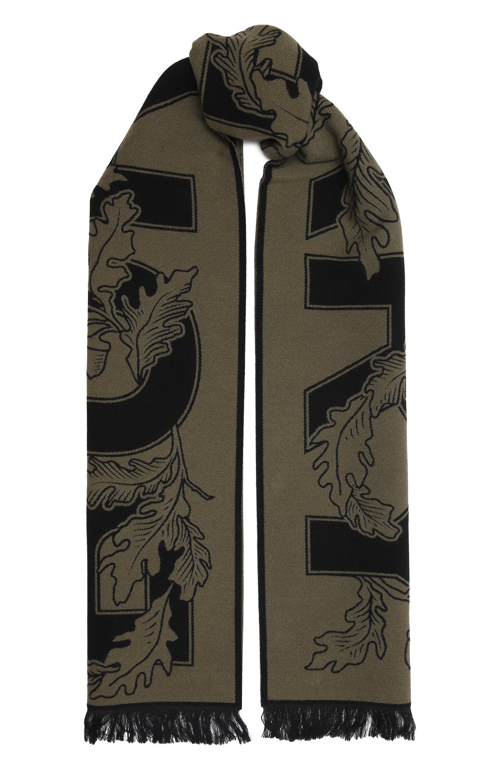 Шарф из шерсти и шелка BURBERRY, арт. 8045792, фото 1