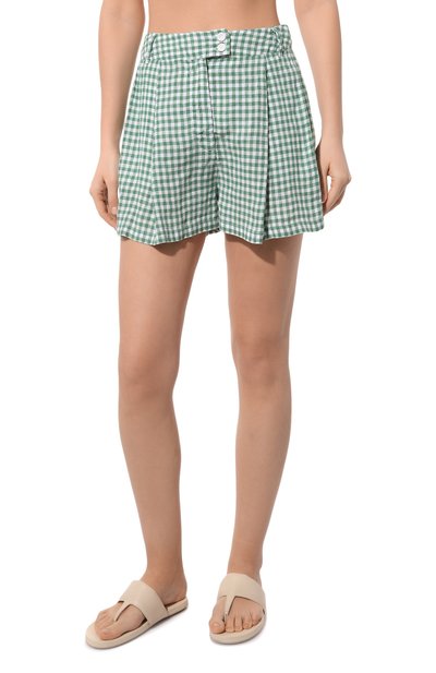 Льняные шорты 120% LINO, арт. 31ALIW29C8/000G223/100, фото 3