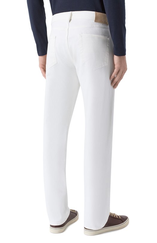 Джинсы Loro Piana FAM5351 Белый  FAM5351 Фото 4