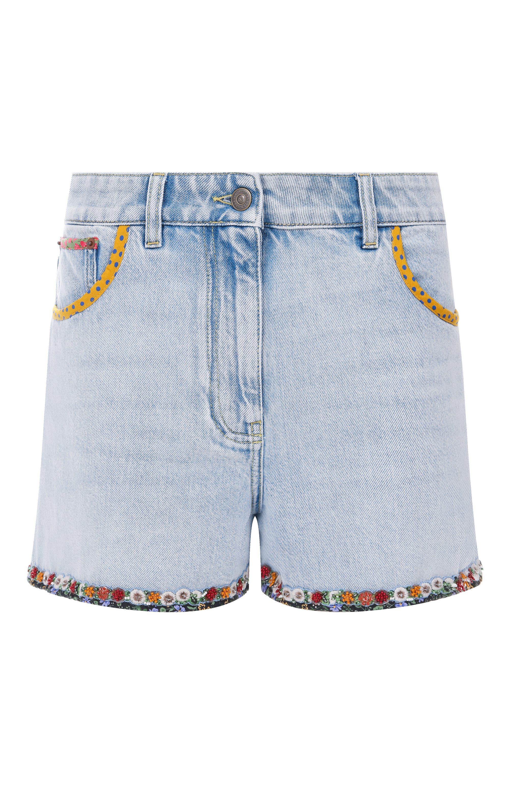 Джинсовые шорты VALENTINO, арт. 7B3DD20B94W, фо�то 1