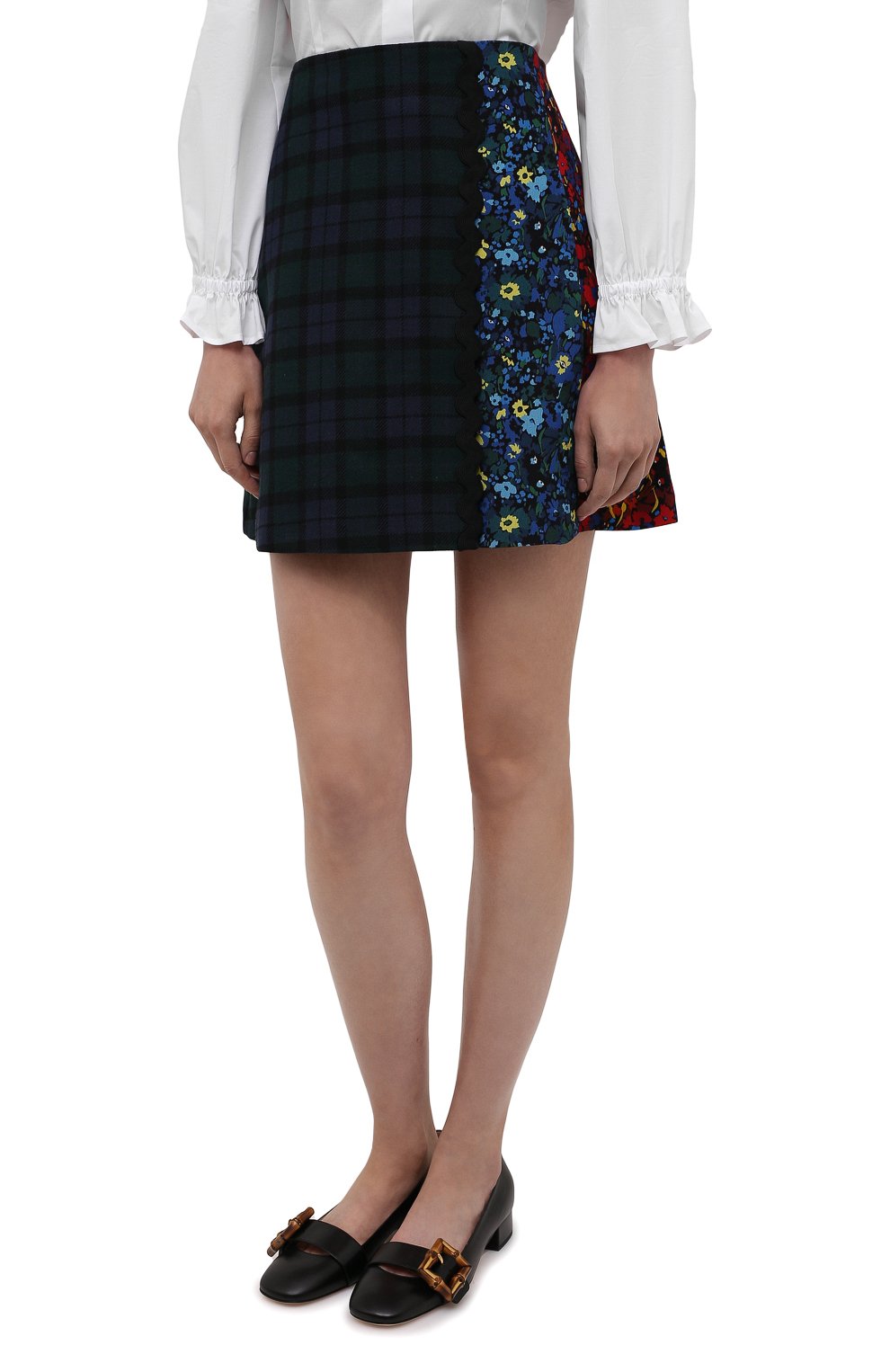 Юбка из хлопка и шерсти VIVETTA, арт. 21I V2M0/C021/3023, фото 3