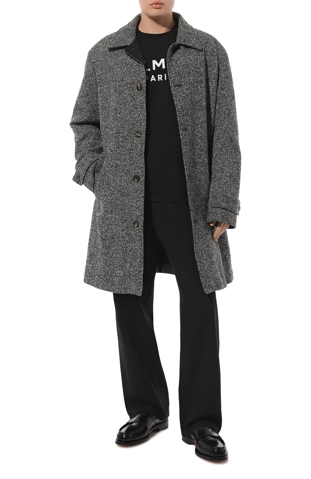 Хлопковая футболка BALMAIN, арт. CH1EG000/BB73, фото 2