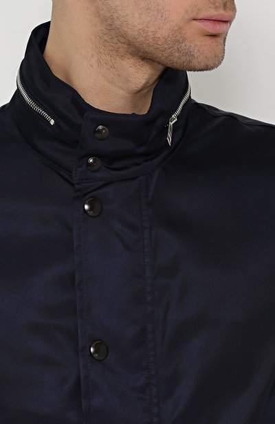 Куртка на молнии с потайным капюшоном BURBERRY, арт. 3983643, фото 5