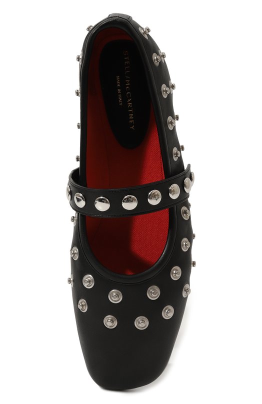 Балетки Ryder из экокожи Stella McCartney 810473/W1IL0 Чёрный  810473/W1IL0 Фото 6
