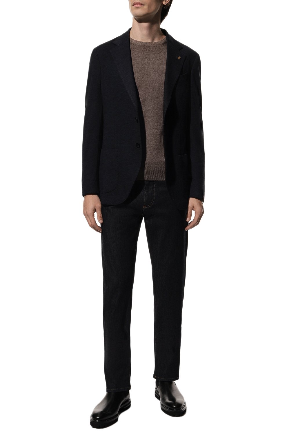 Шерстяной джемпер ANDREA CAMPAGNA, арт. 55167/22792, фото 2