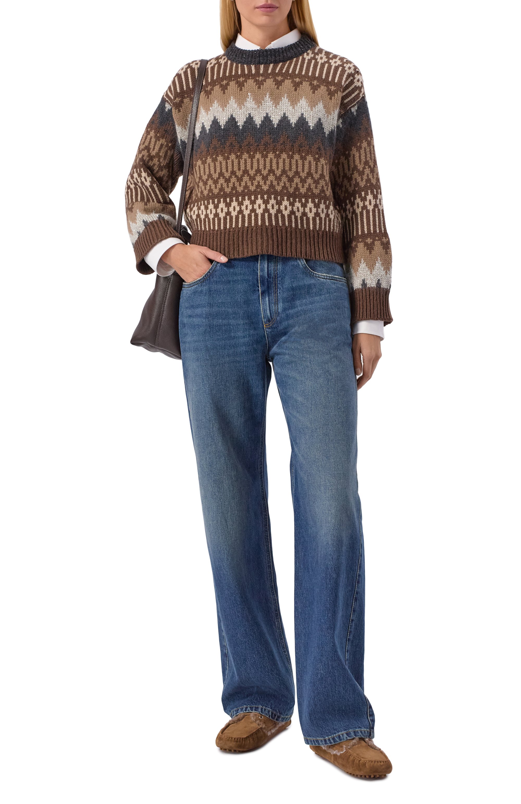 Кашемировый свитер BRUNELLO CUCINELLI, арт. M52371900, фото 2