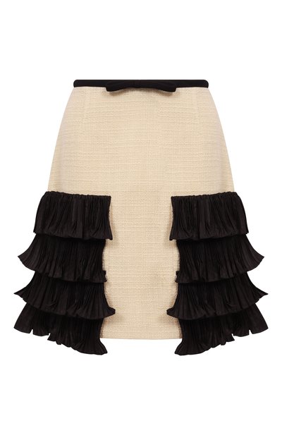 Женская шерстяная юбка VALENTINO, арт. 7B0RADX1/90Y