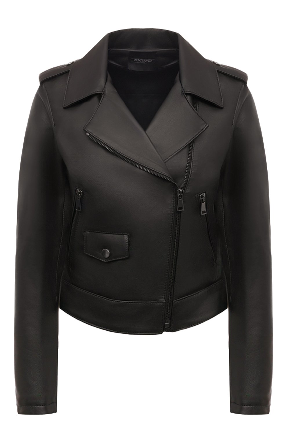 Кожная куртка SIMONETTA RAVIZZA, арт. S04JA235L16/TS, ф�ото 1