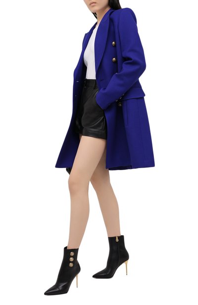 Кожаные ботильоны roni BALMAIN, арт. VN1C522/LGDT, фото 2