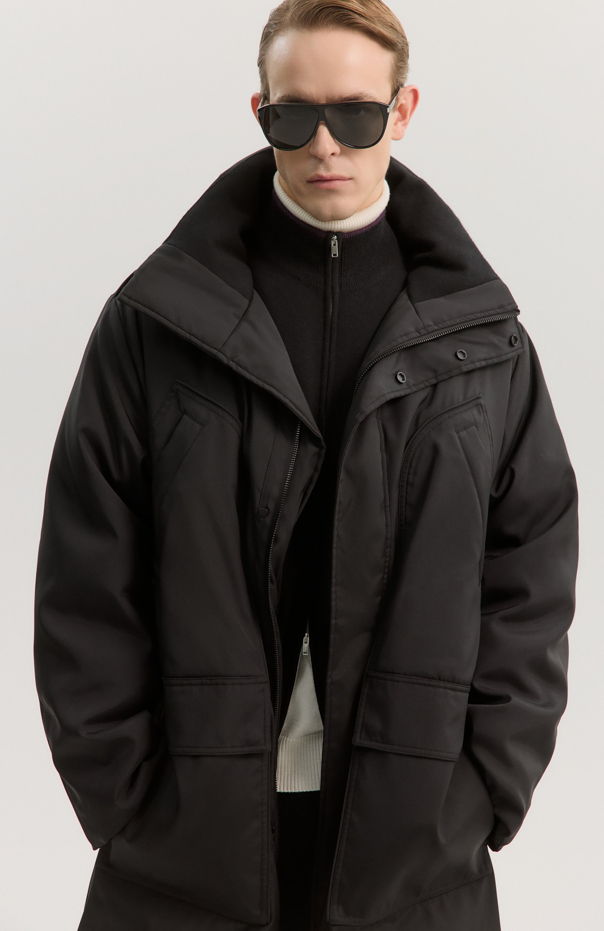 Солнцезащитные очки SAINT LAURENT черного цвета по цене 48600 руб., арт. SL 731 GASPAR 002, фото 6 Солнцезащитные очки SAINT LAURENT, арт. SL 731 GASPAR 002, фото 6