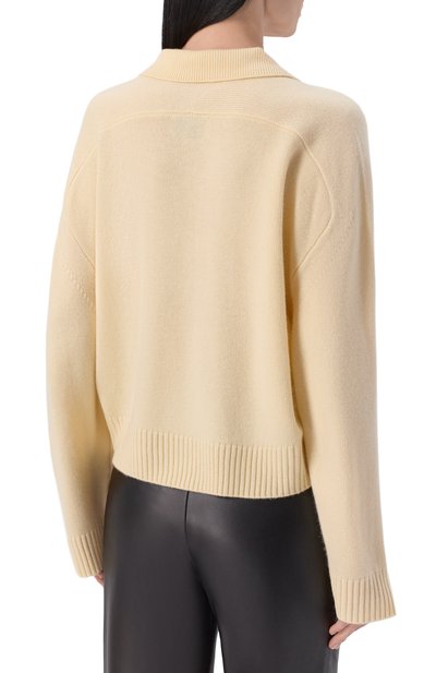 Кашемировое поло LOULOU DE SAISON цвета по цене 47050 руб., арт. H0MERE LDS, фото 4 Кашемировое поло LOULOU DE SAISON, арт. H0MERE LDS, фото 4