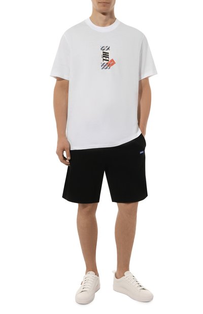 Хлопковые шорты HUGO BLUE, арт. 50522364, фото 2