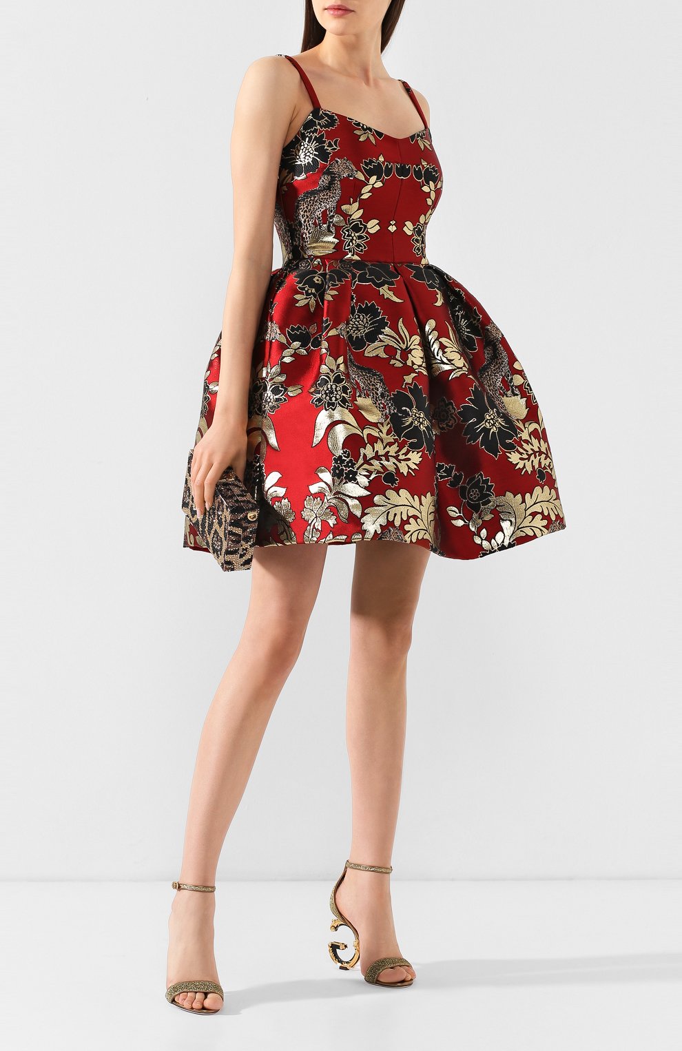 Платье с принтом DOLCE & GABBANA, арт. F67G0T/HJMB3, фото 2