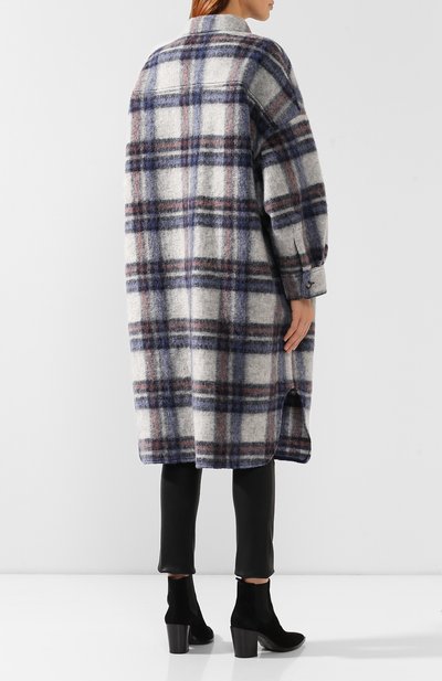 Пальто в клетку ISABEL MARANT ETOILE, арт. MA0572-19A013E/GABRI0N, фото 4