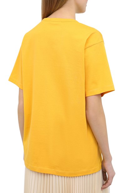 Хлопковая футболка ACNE STUDIOS, арт. 25E173/W, фото 4