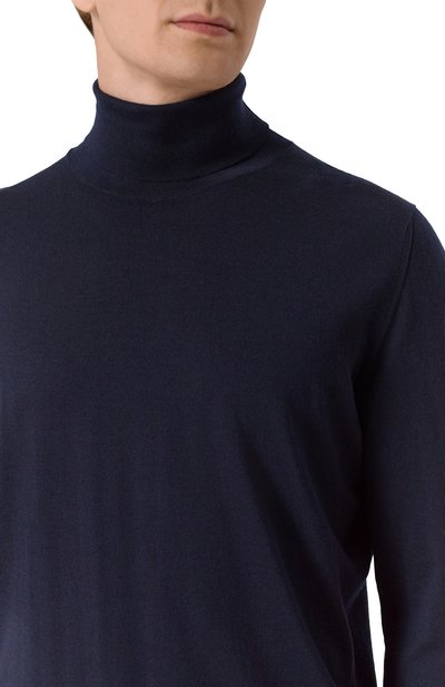 Водолазка из кашемира и шелка KITON, арт. UMKXX04K4, фото 5