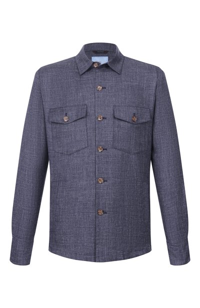 Мужская рубашка из кашемира и шелка COLOMBO, арт. CM00379/77541-10