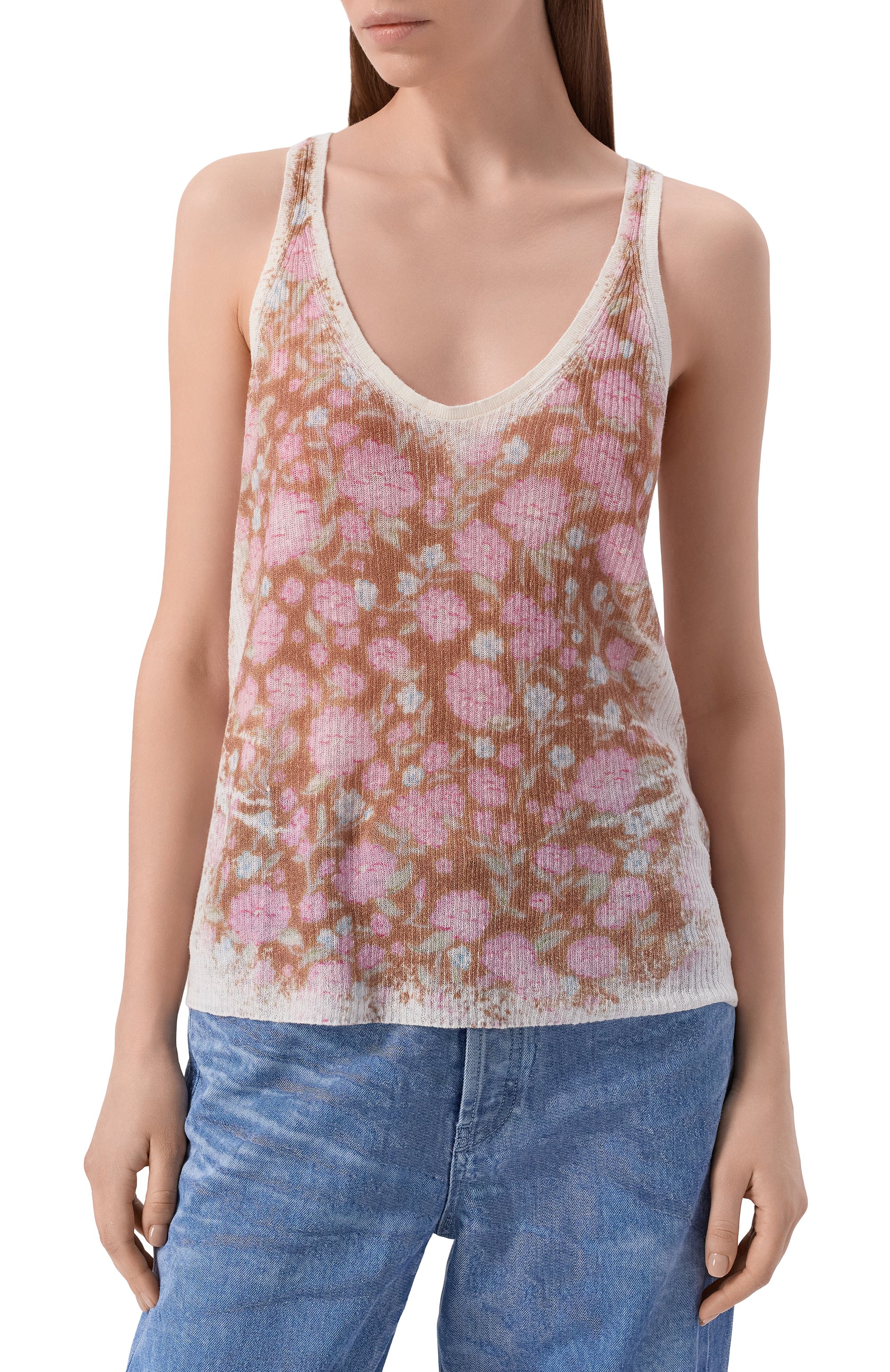 Льняной топ DIESEL, арт. A23934/0IKCL, фото 3