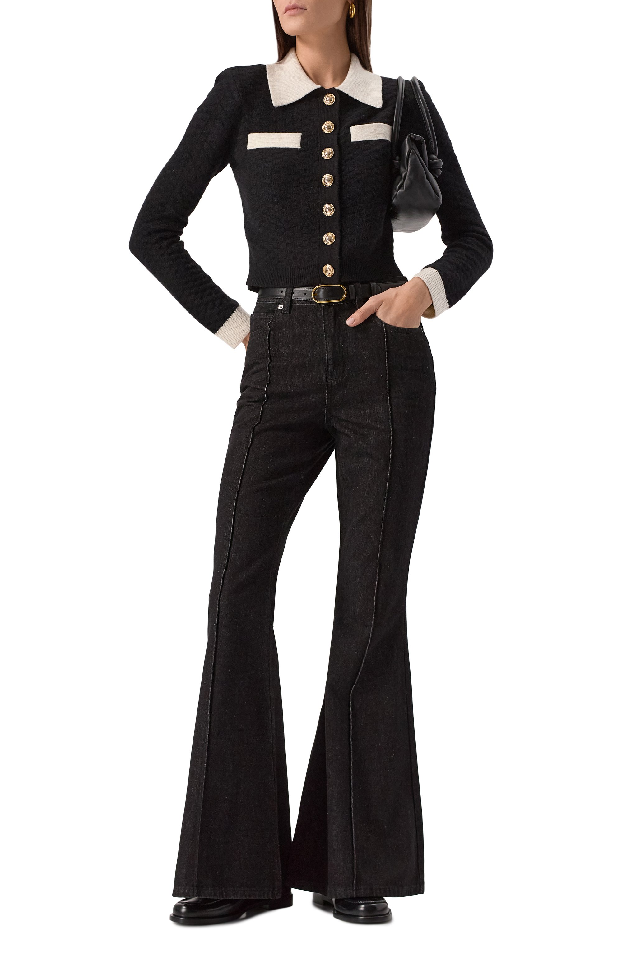 Джинсы SELF-PORTRAIT, арт. RS25-823P-B, фото 2